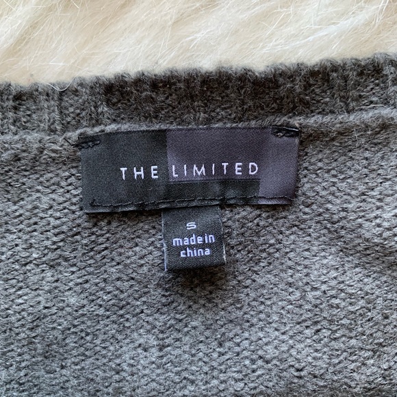 The Limited Black Asymmetrical Sweater - Picture 7 of 7